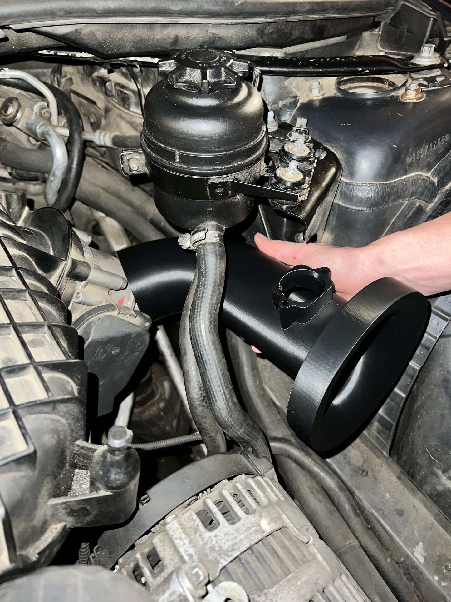 BMW N52 MAF, 6" Bellmouth and Intake Pipe Assmebly | MAF70