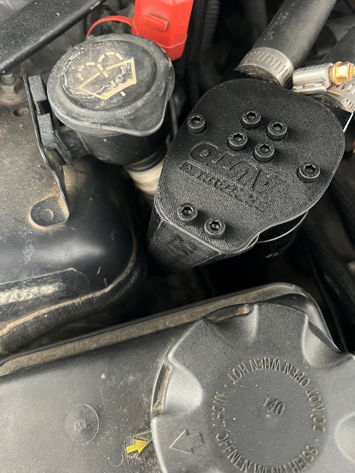 BMW N54 Catch Can, Hose and Exhaust Side Bracket KIT | CCB89