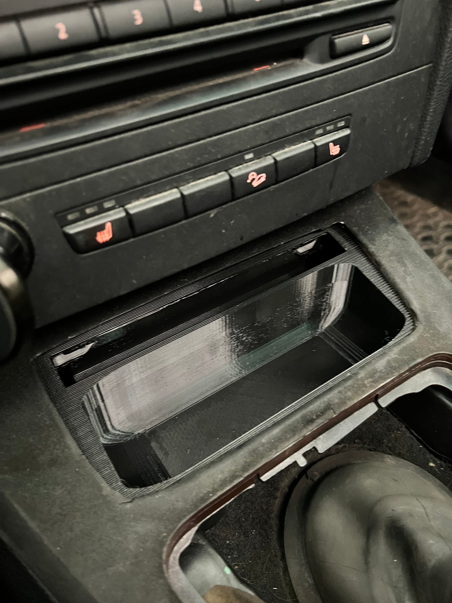 BMW E9X Center Storage Tray with Phone Slot | CST89