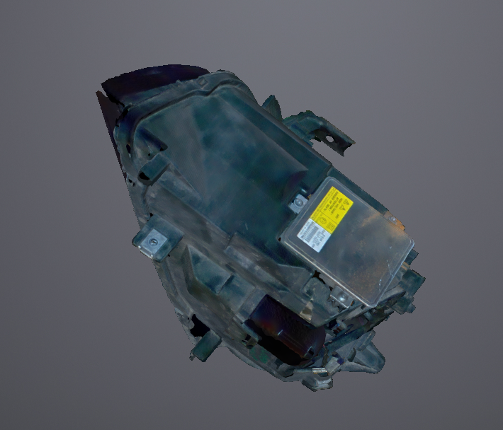 3D Scan E90 E91 Headlight Assembly MODEL