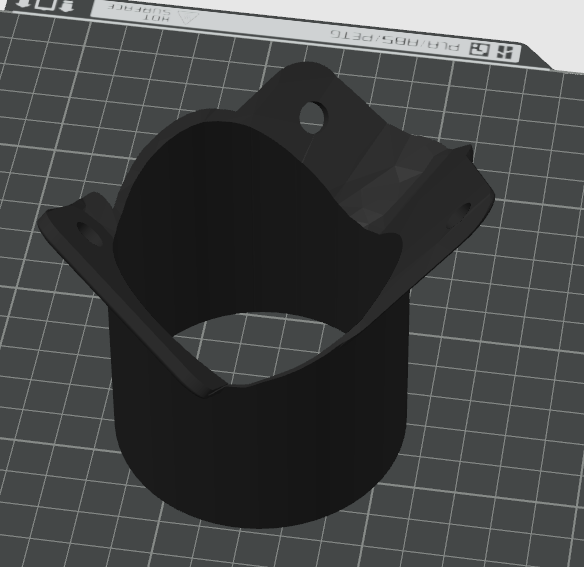 MODEL of E82, E9X N52 D-Style RAM Cold Air Intake Adapter | DIA52m
