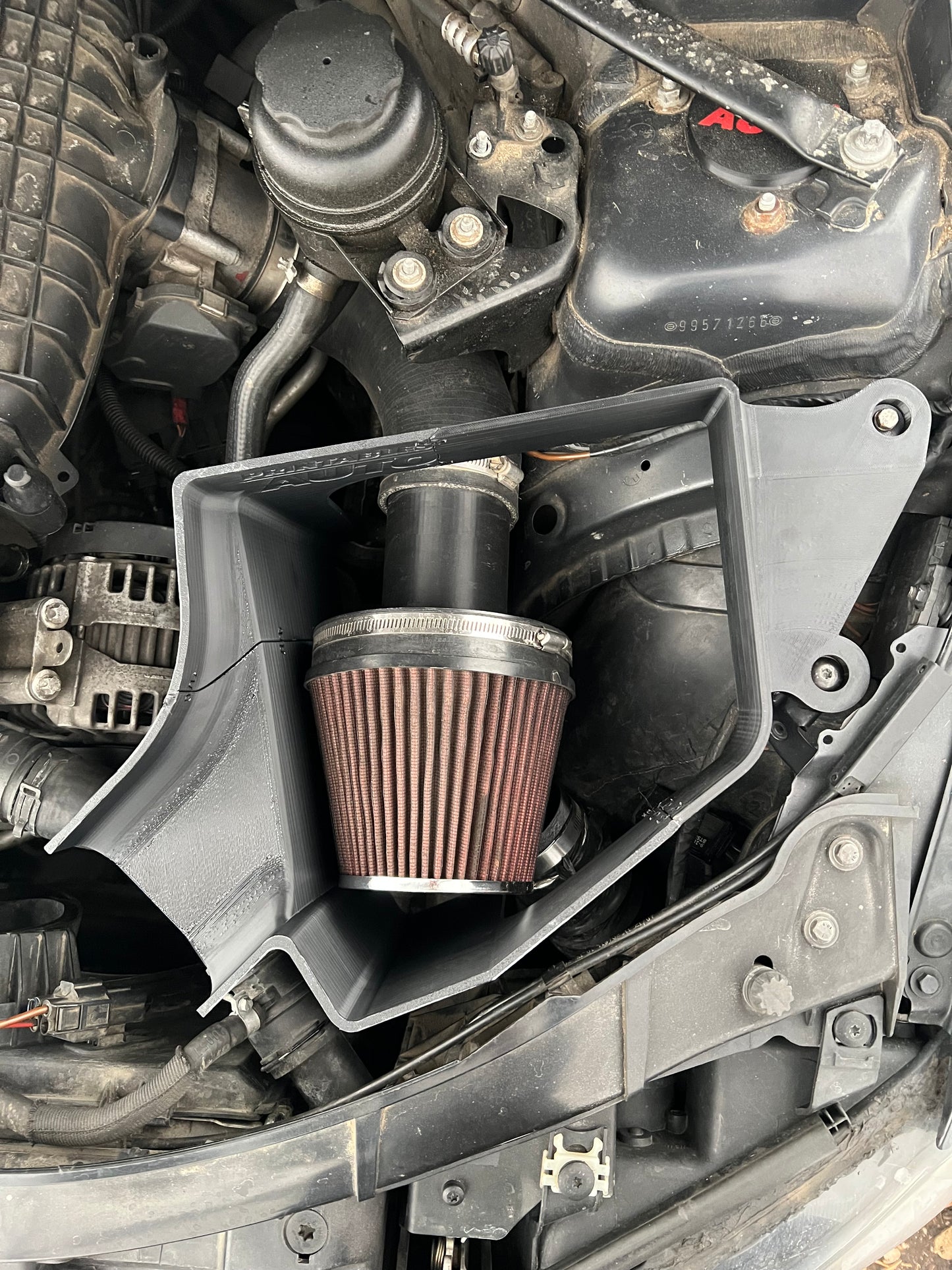 E82 E9X Big Cone Filter Heat Shield