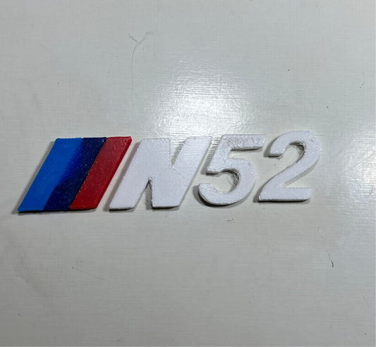 BMW N52 Rear Badge