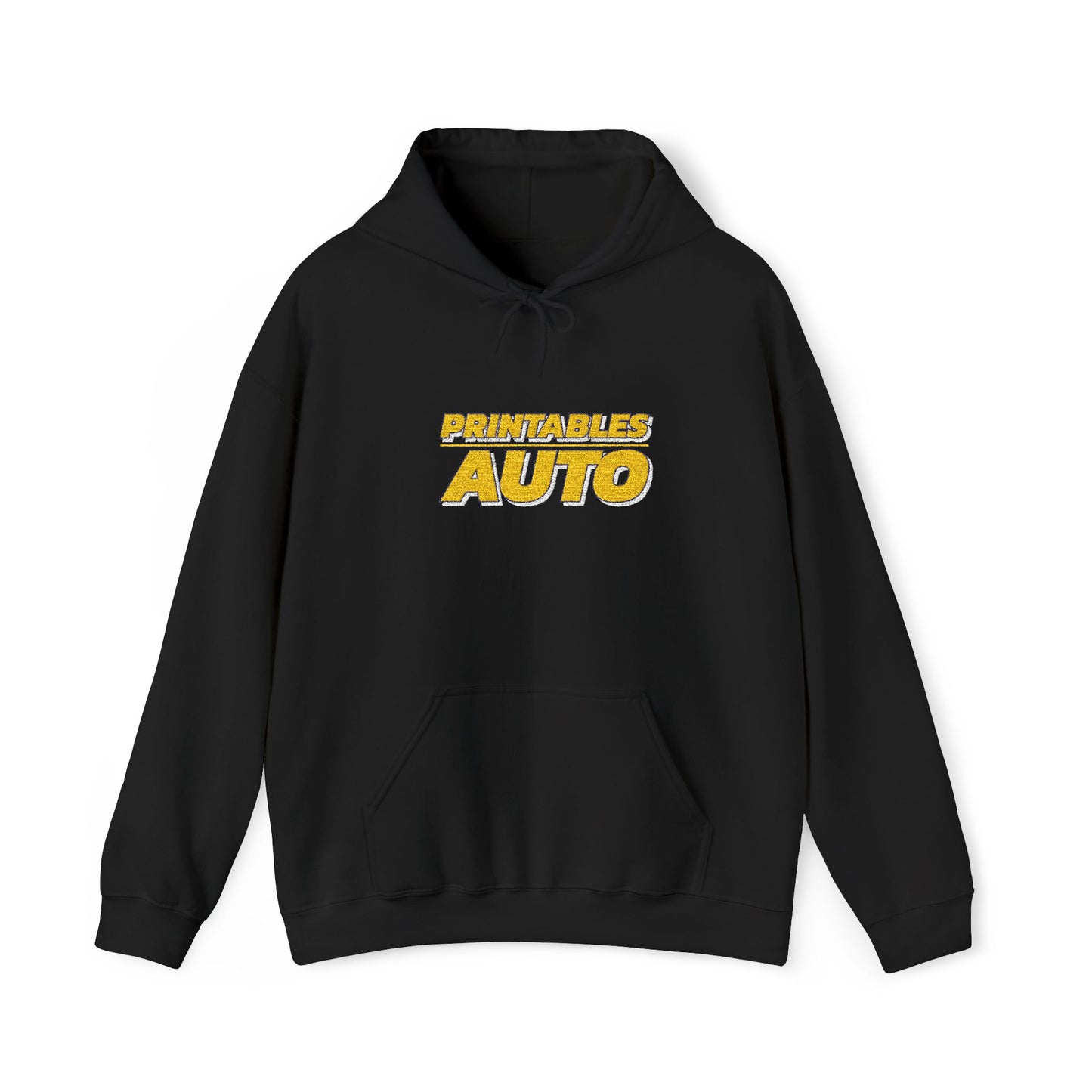 PrintablesAuto Embroidered Hooded Sweatshirt