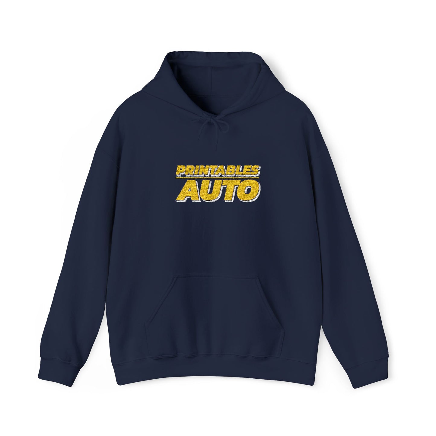 PrintablesAuto Embroidered Hooded Sweatshirt