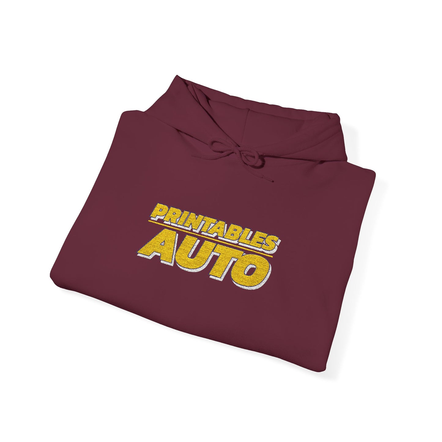 PrintablesAuto Embroidered Hooded Sweatshirt