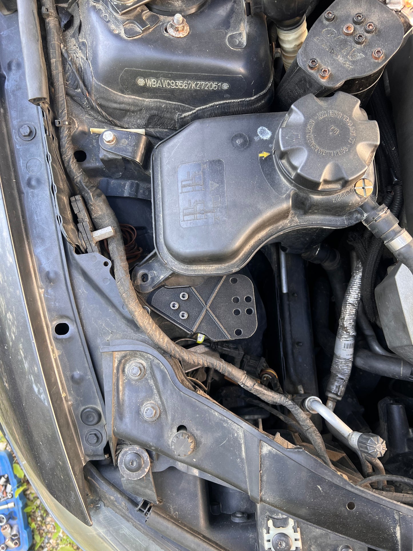 BMW Coolant Res Mounted N54 Catch Can Bracket | CRM54