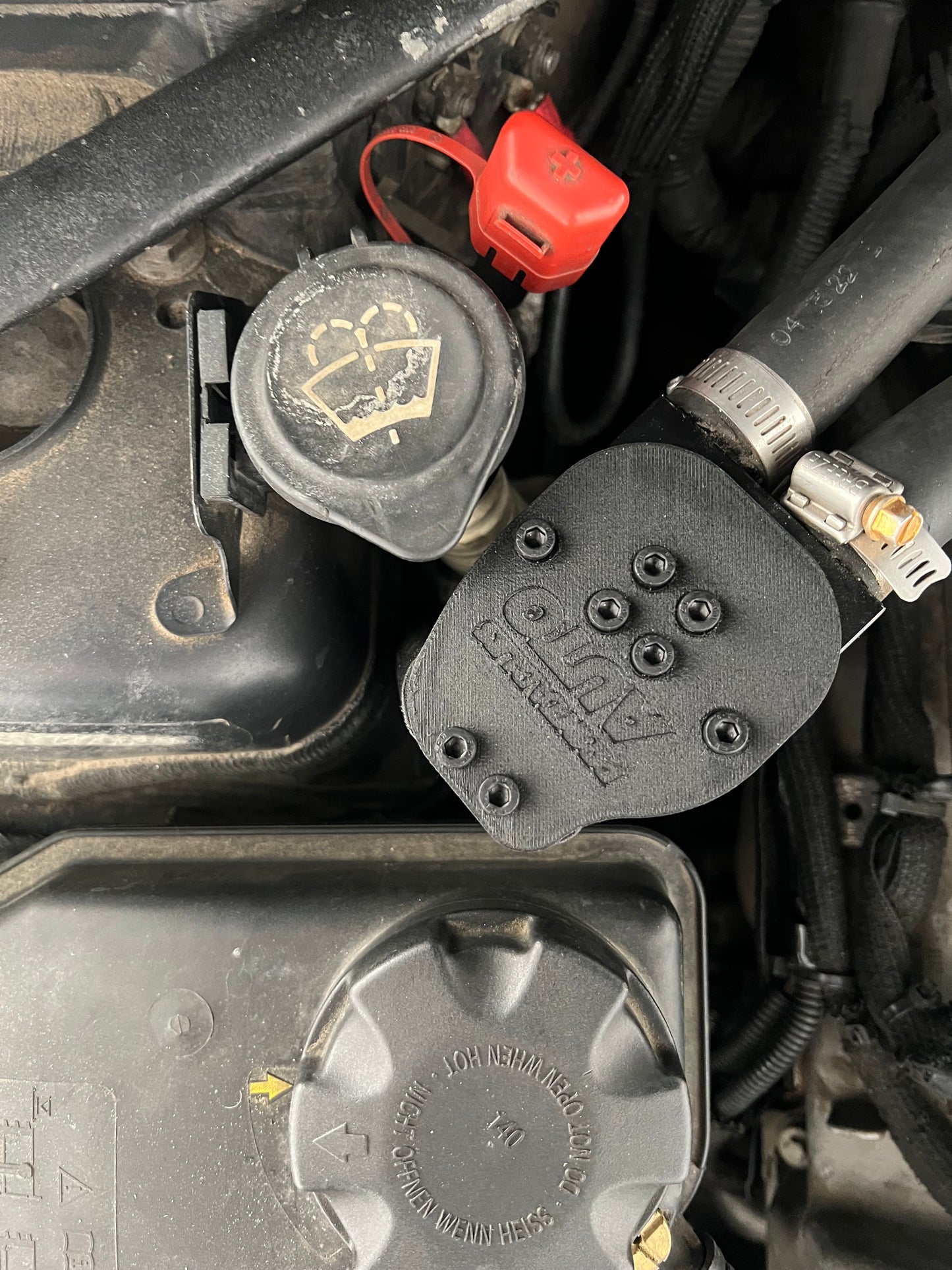 BMW N54 Catch Can, Hose and Exhaust Side Bracket KIT | CCB89