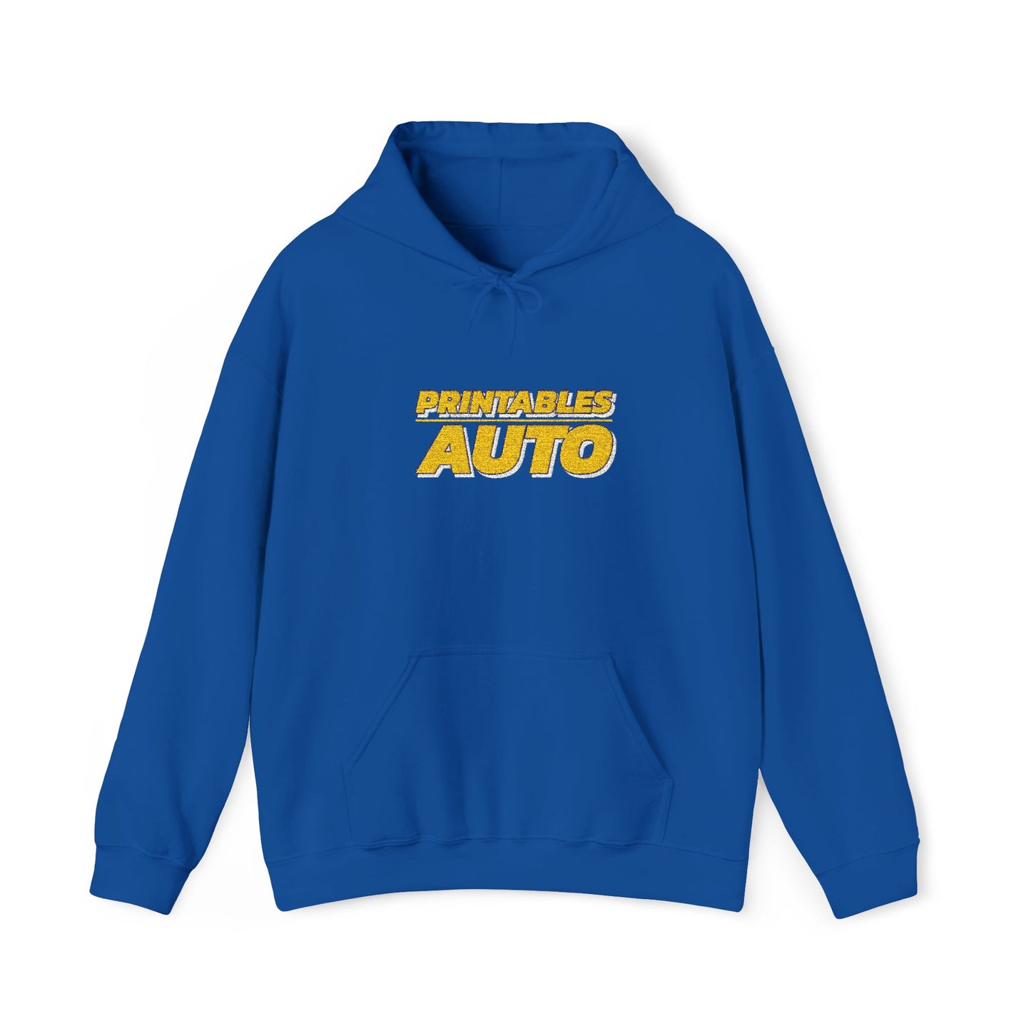 PrintablesAuto Embroidered Hooded Sweatshirt