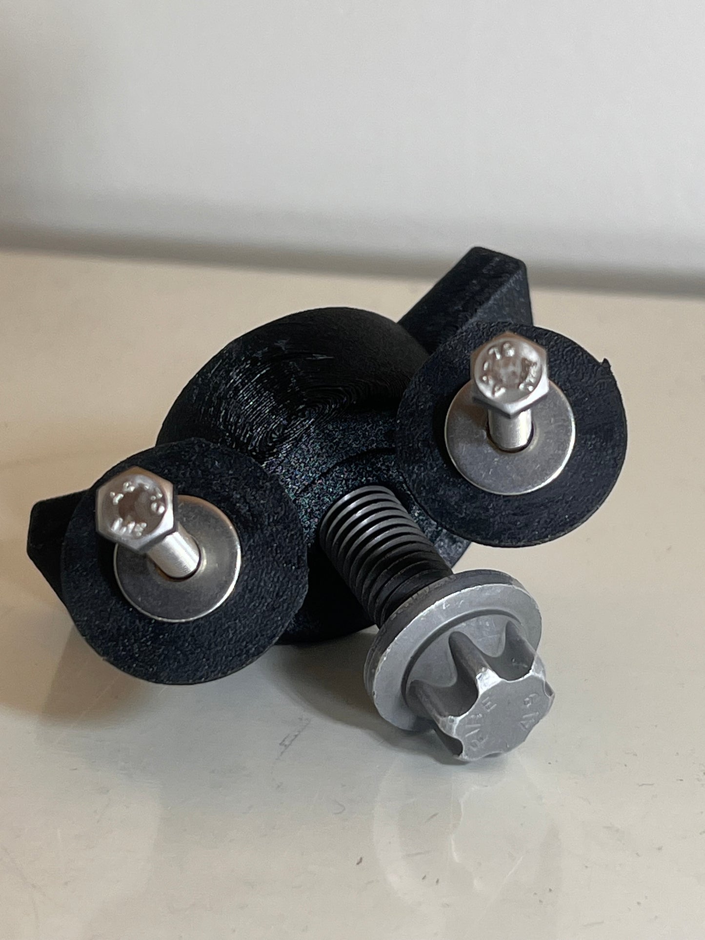 Power Steering Reservoir Relocation to Block Kit