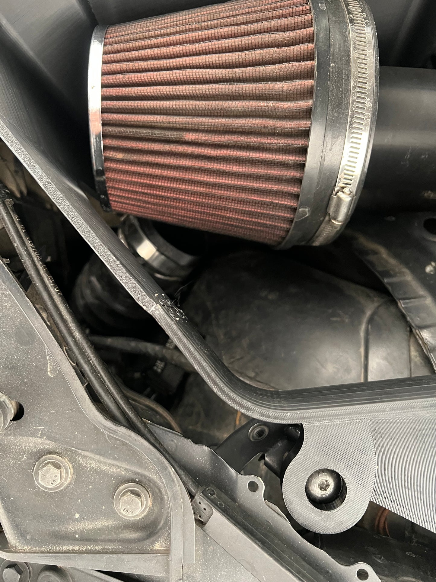 E82 E9X Big Cone Filter Heat Shield