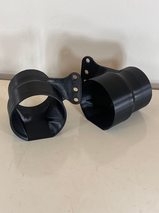 E90 E91 E60 E63 E83 Round Fog Light Intake Assembly | RFI90
