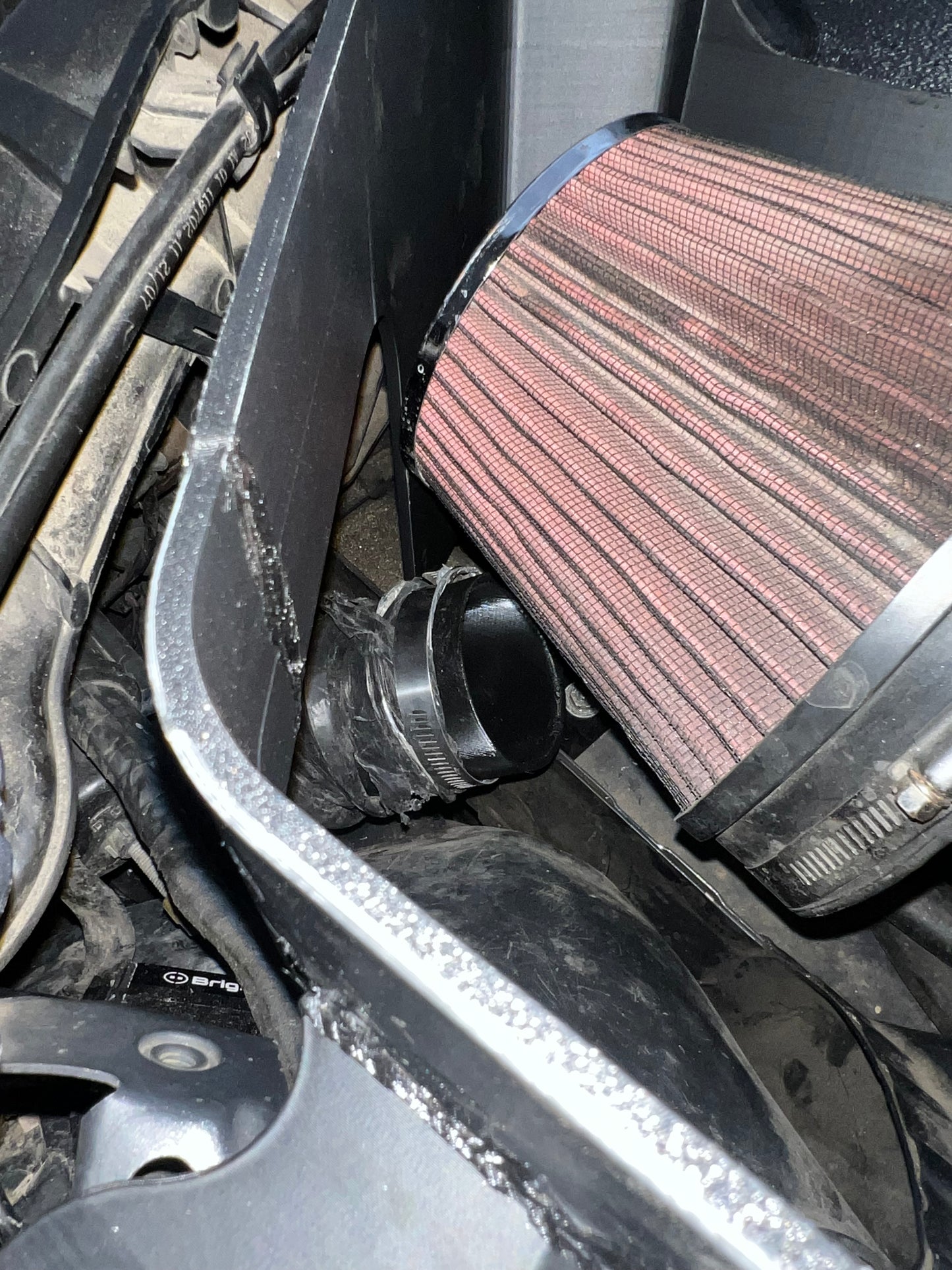 E82 E9X D-Style Cone Filter Ram Adapter | CFR89