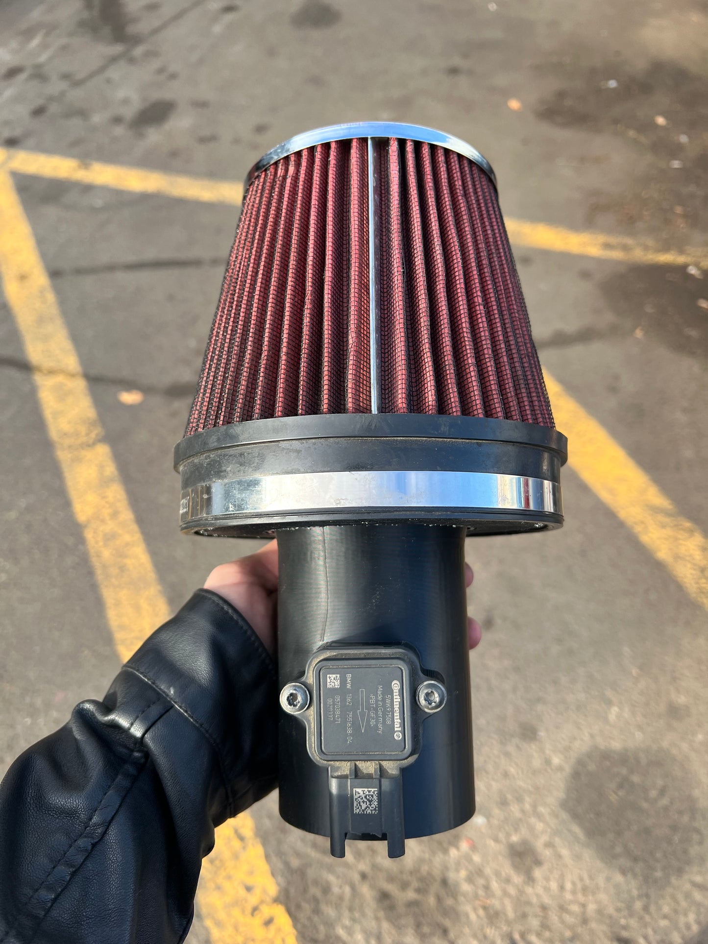 BMW N52 6" Velocity Pipe MAF | MAF60