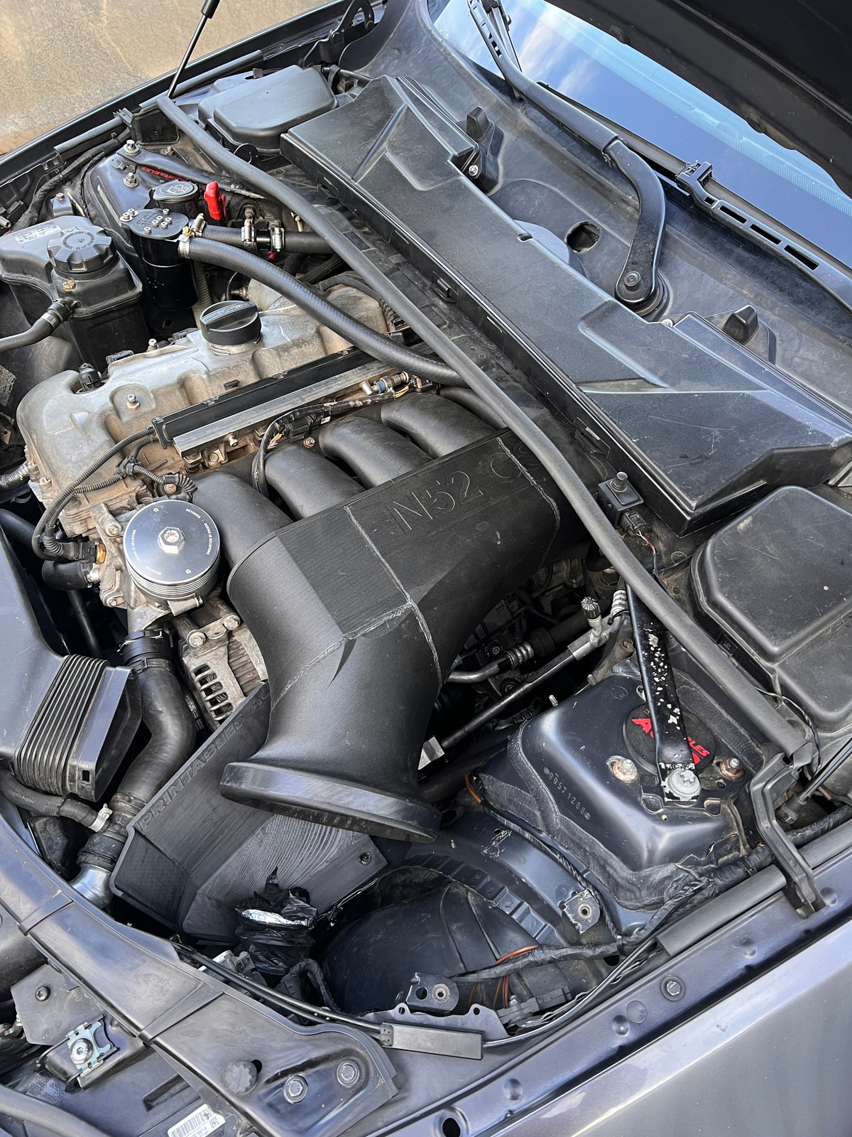 E82 E9X Intake Side Frame-Rail Heat Shield