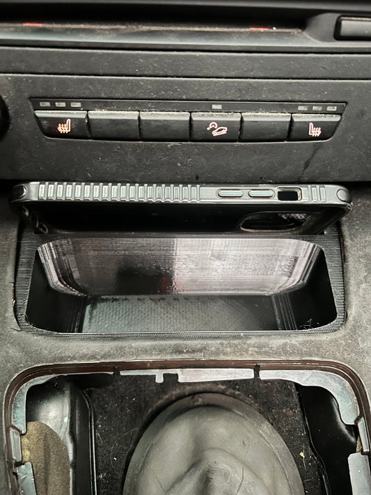 BMW E9X Center Storage Tray with Phone Slot | CST89