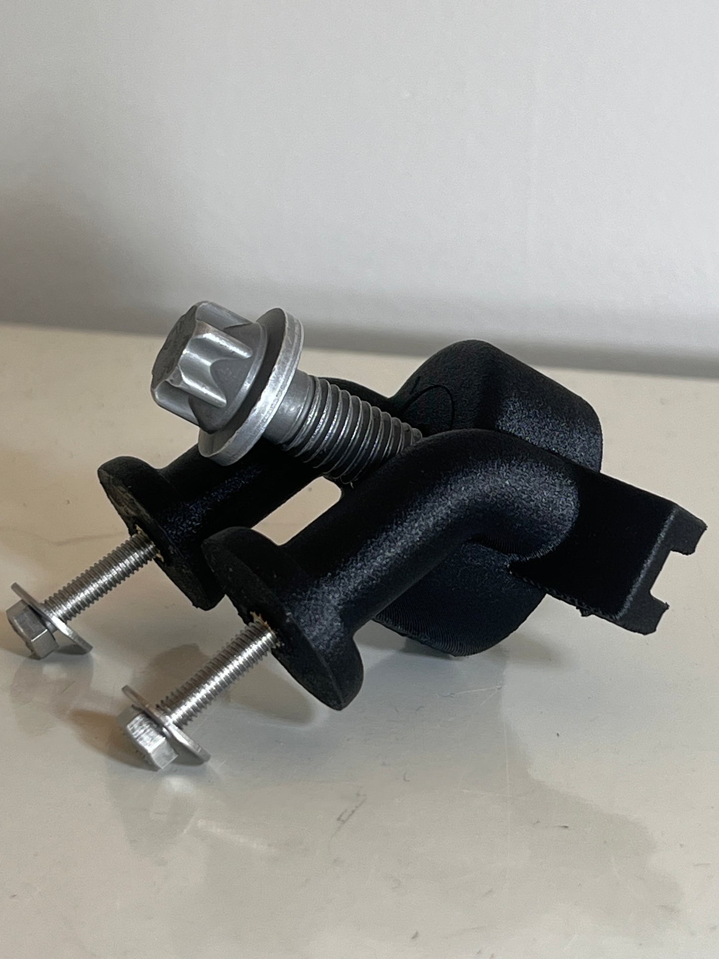 Power Steering Reservoir Relocation to Block Kit