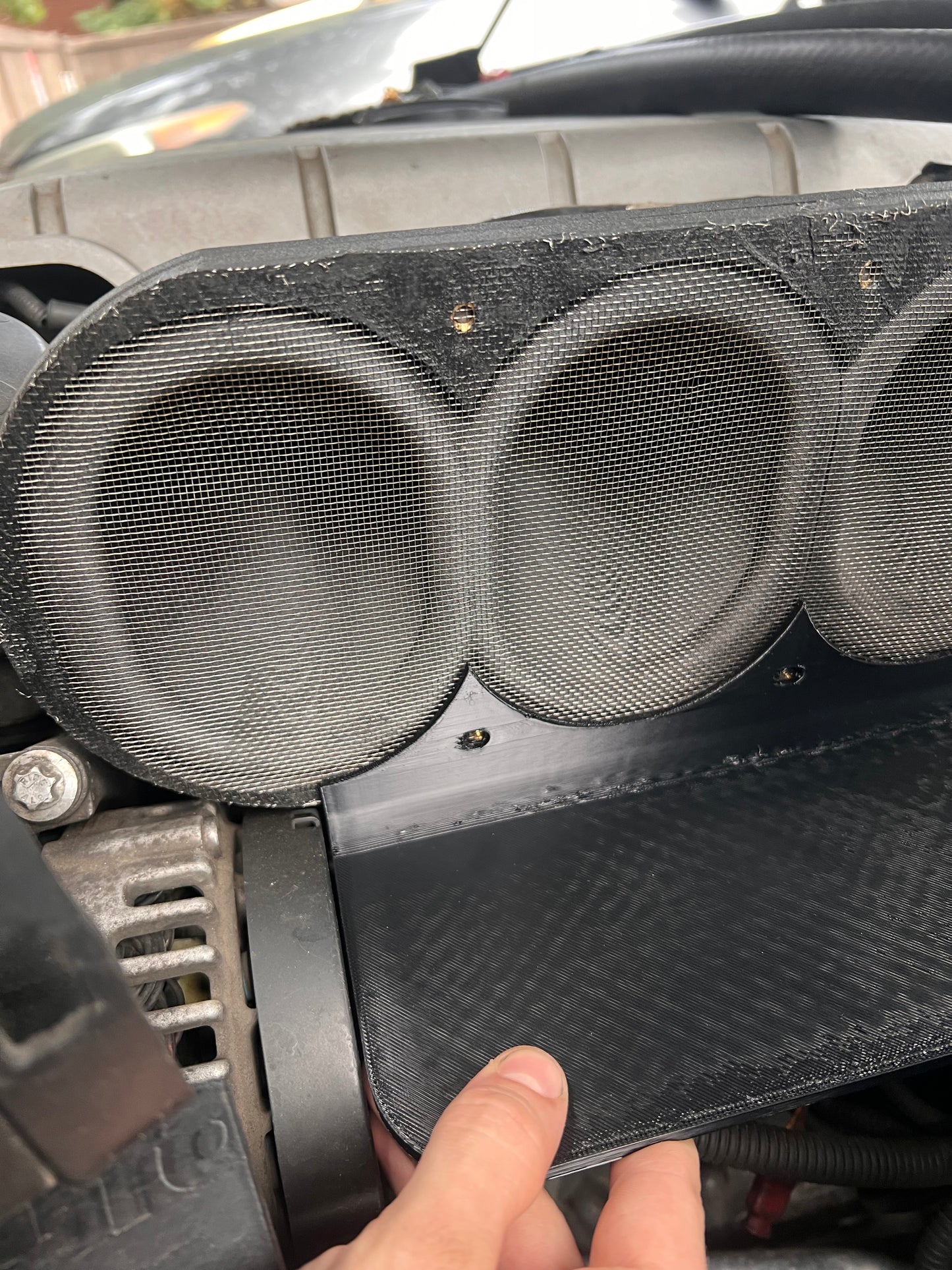 N51 N52 Velocity Stacks Bolted Air Dam Heat Shield
