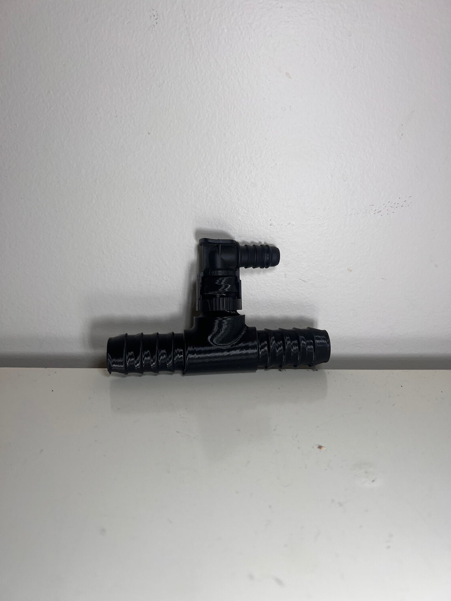 N54 Manifold Swap: 3/4 Inline Barb Tee with Fuel Vapor Connector