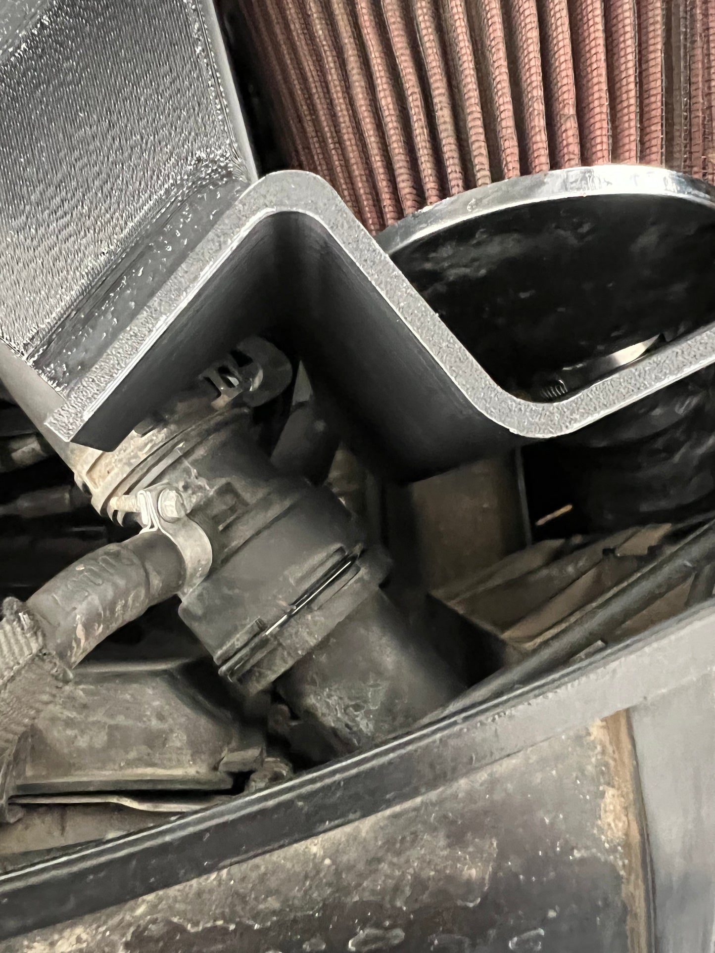 E82 E9X Big Cone Filter Heat Shield