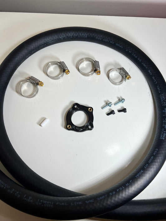 BMW N52: N54 Manifold PCV Heater Adapter Kit w Hoses | HAH54