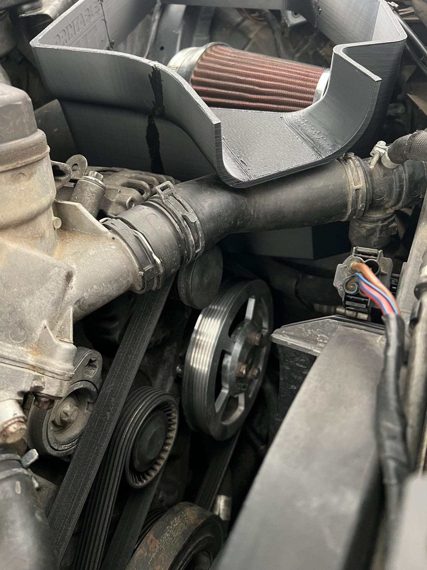 E82 E9X Big Cone Filter Heat Shield