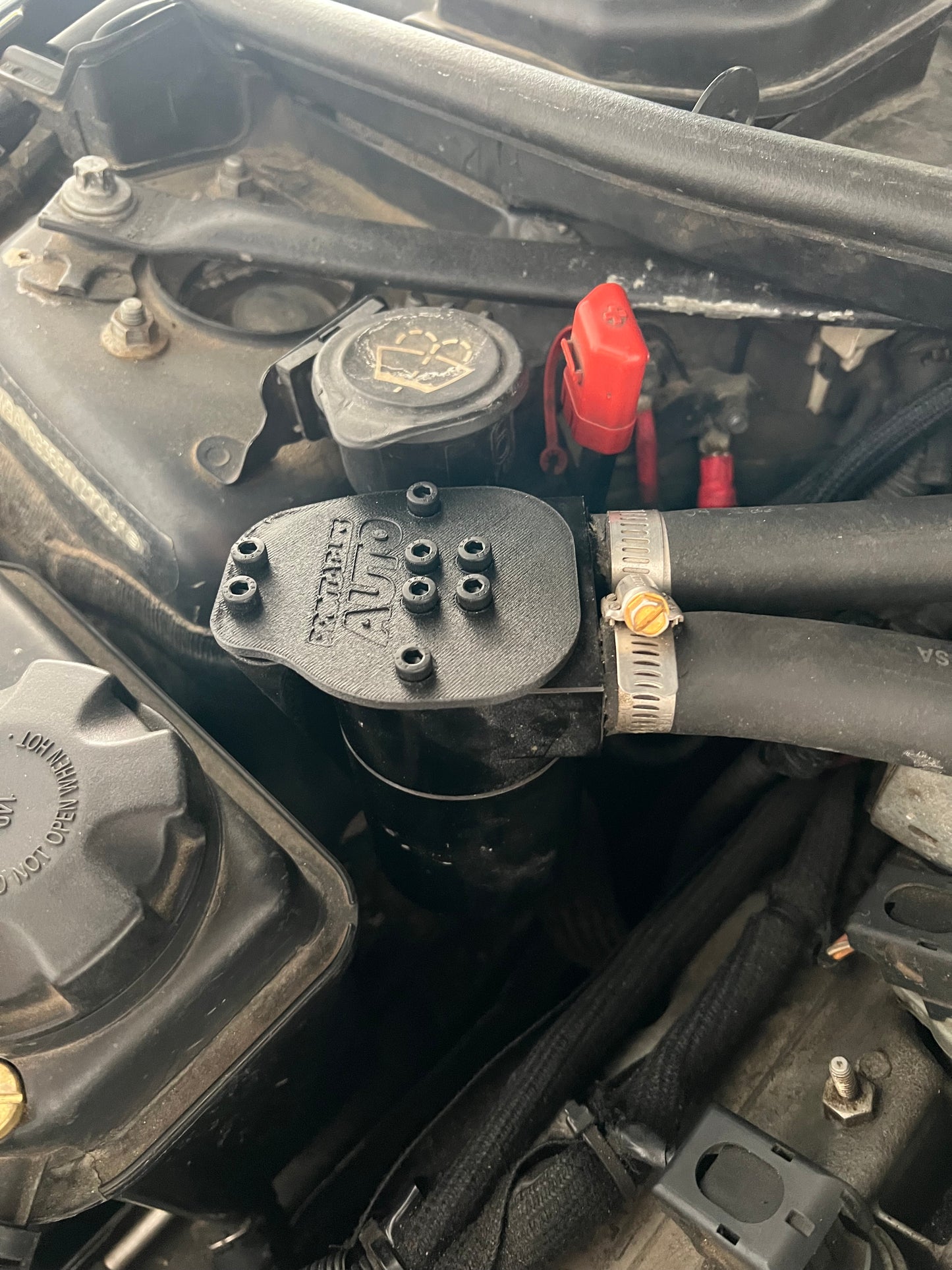 BMW N54 Catch Can, Hose and Exhaust Side Bracket KIT | CCB89