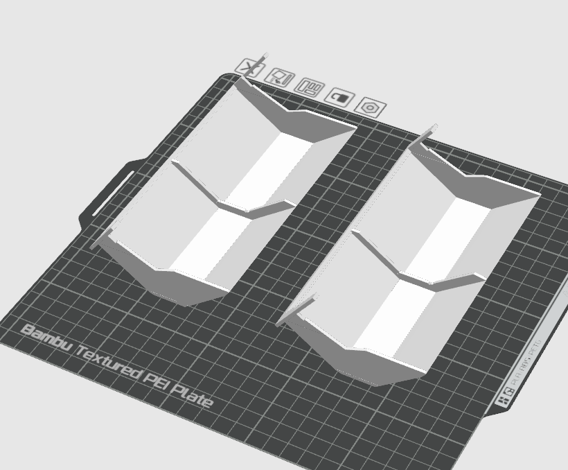 E82 E88 Air Scoops 3D MODEL