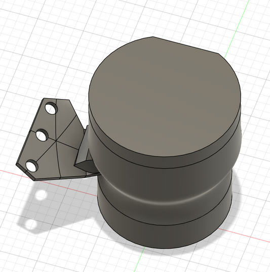 E90 E60 E63 E83 DUMBY Round Fog Light Assembly | RFD90