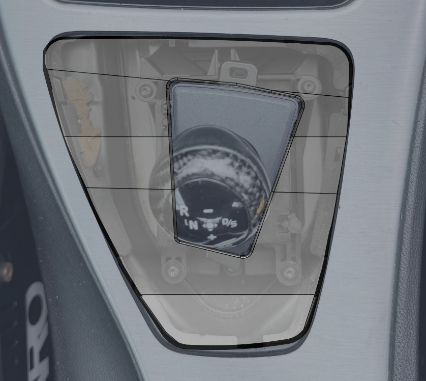 E90 E91 E92 E93 DCT Trim Plate | DTP89