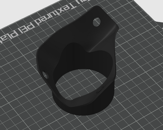 3D MODEL of N51 N52 N53 EUROBOX D-Style Cold Air Intake Adapter