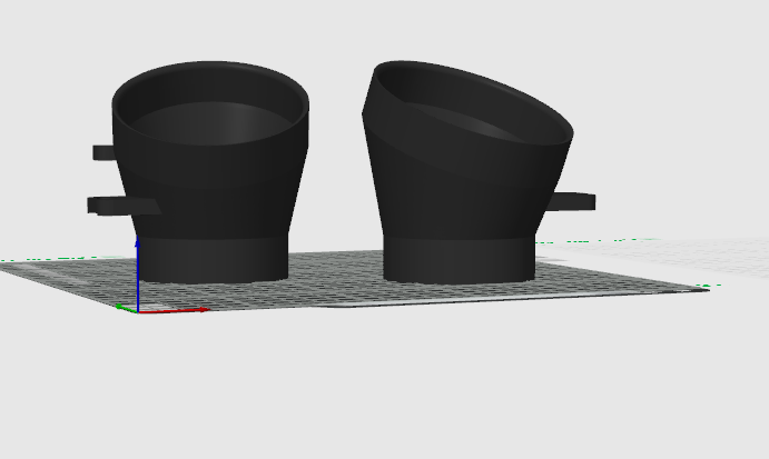 MODEL of E92 E93 F07 F10 F22 F23 Round Fog Light Intake Assembly | RFI92m