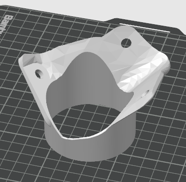 E82, E9X N52 D-Style RAM Cold Air Intake 3D MODEL | DIA52m
