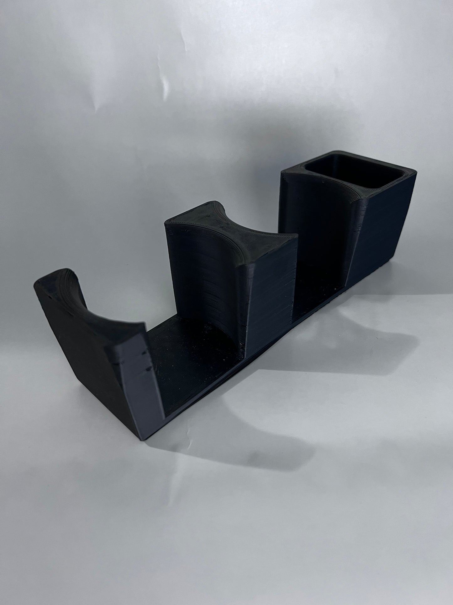 BMW E34 Dual Cup Holders with Storage