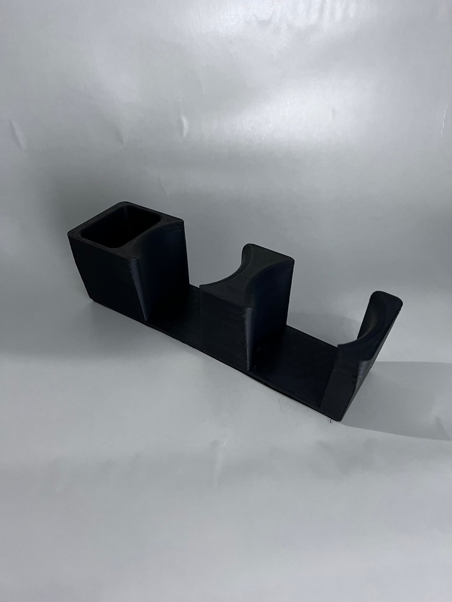 BMW E34 Dual Cup Holders with Storage